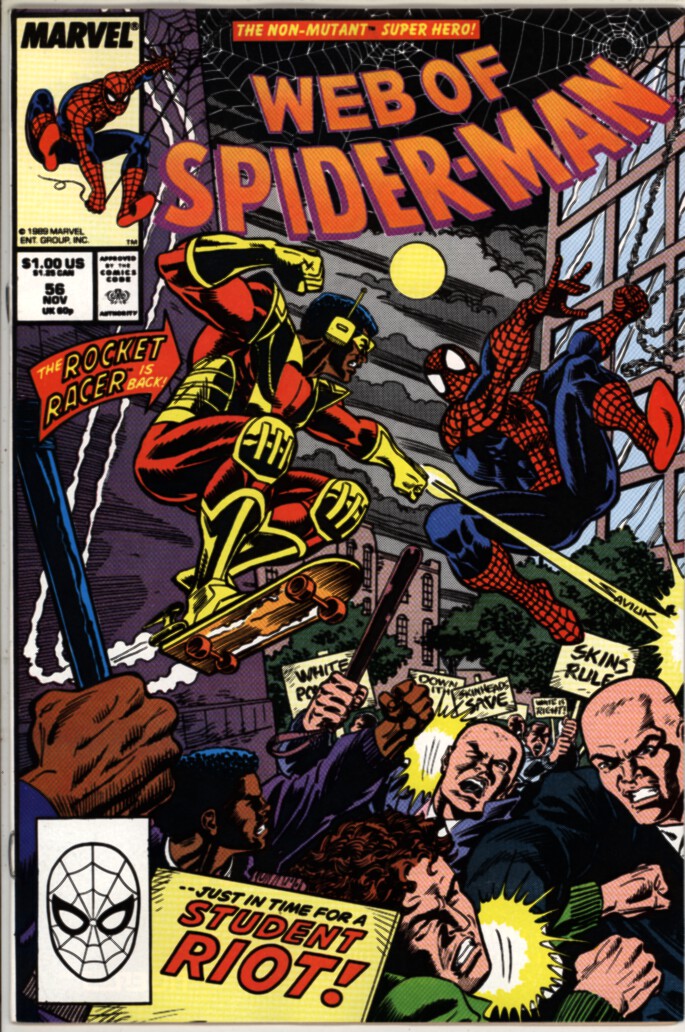 Web of Spider-Man 56 (VF- 7.5)