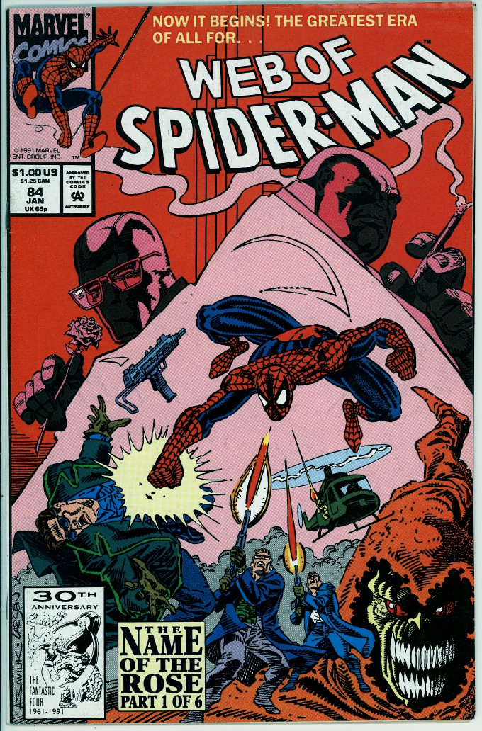 Web of Spider-Man 84 (VG/FN 5.0)