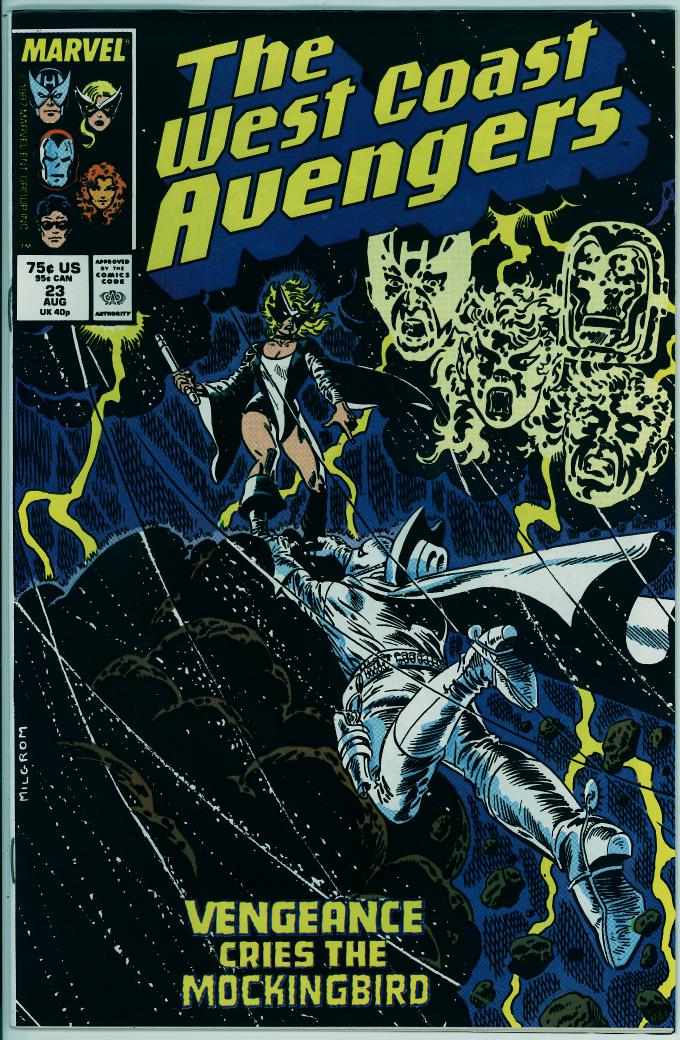 West Coast Avengers (2nd series) 23 (FN 6.0)