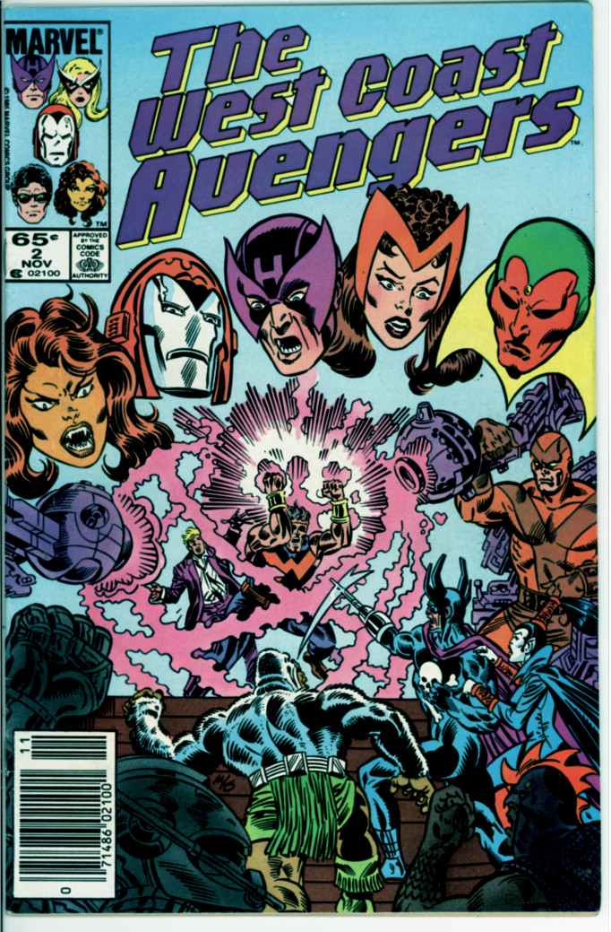 West Coast Avengers (2nd series) 2 (VG/FN 5.0)