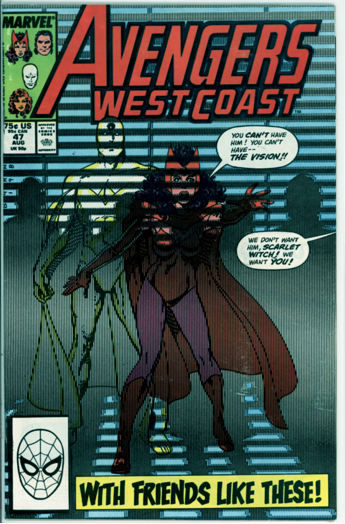 Avengers West Coast (2nd series) 47 (VF 8.0)