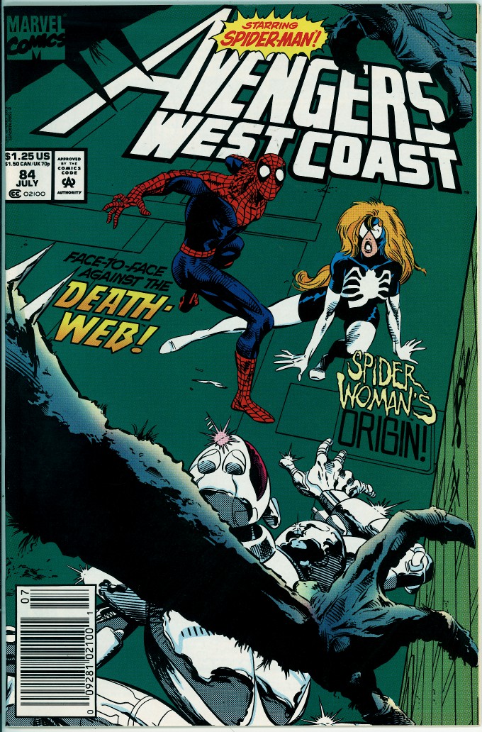 Avengers West Coast (2nd series) 84 (VF- 7.5)