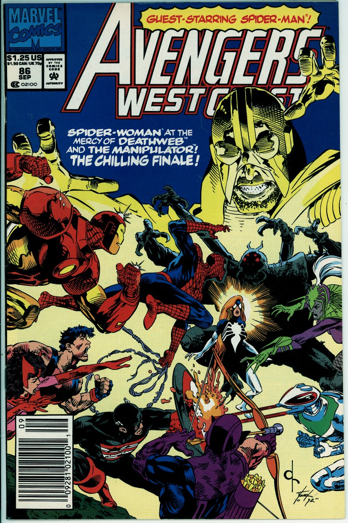 Avengers West Coast (2nd series) 86 (VF 8.0)