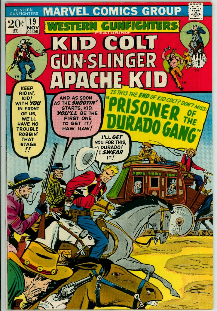 Western Gunfighters 19 (FN/VF 7.0)