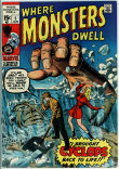 Where Monsters Dwell 1 (VG+ 4.5)