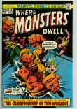 Where Monsters Dwell 38 (VG+ 4.5) 