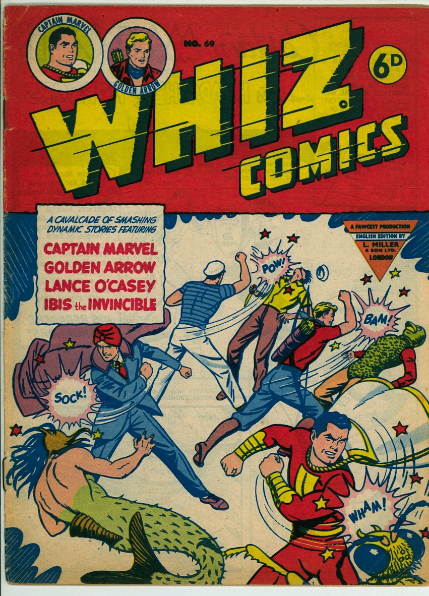 Whiz Comics 69 (G+ 2.5)