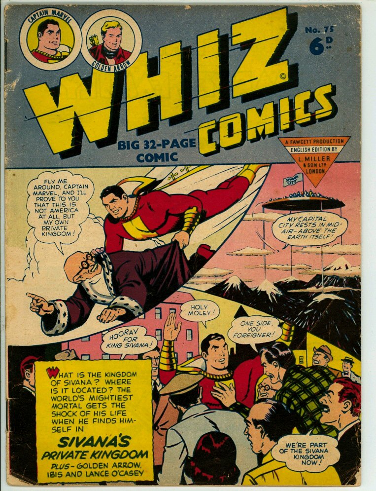 Whiz Comics 75 (G/VG 3.0)