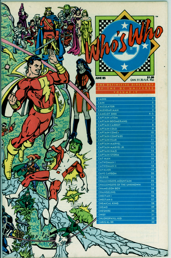 Who's Who in the DC Universe 4 (FN- 5.5)