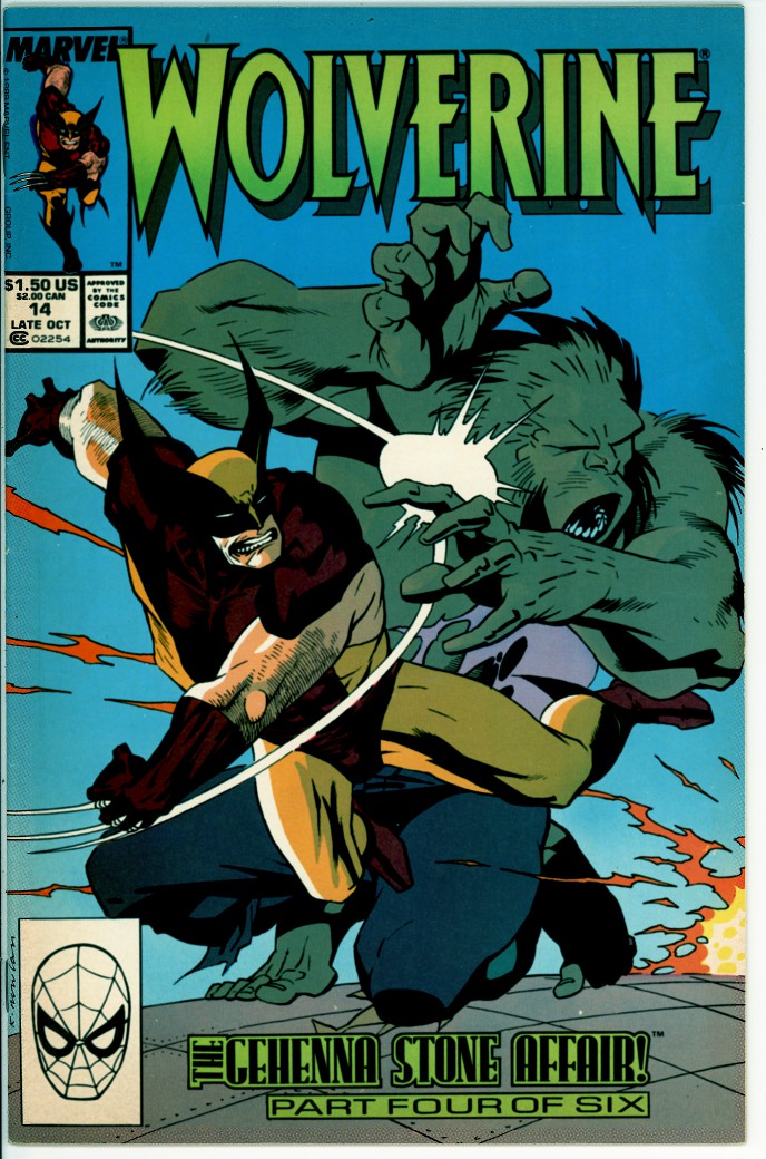 Wolverine (2nd series) 14 (VF- 7.5)