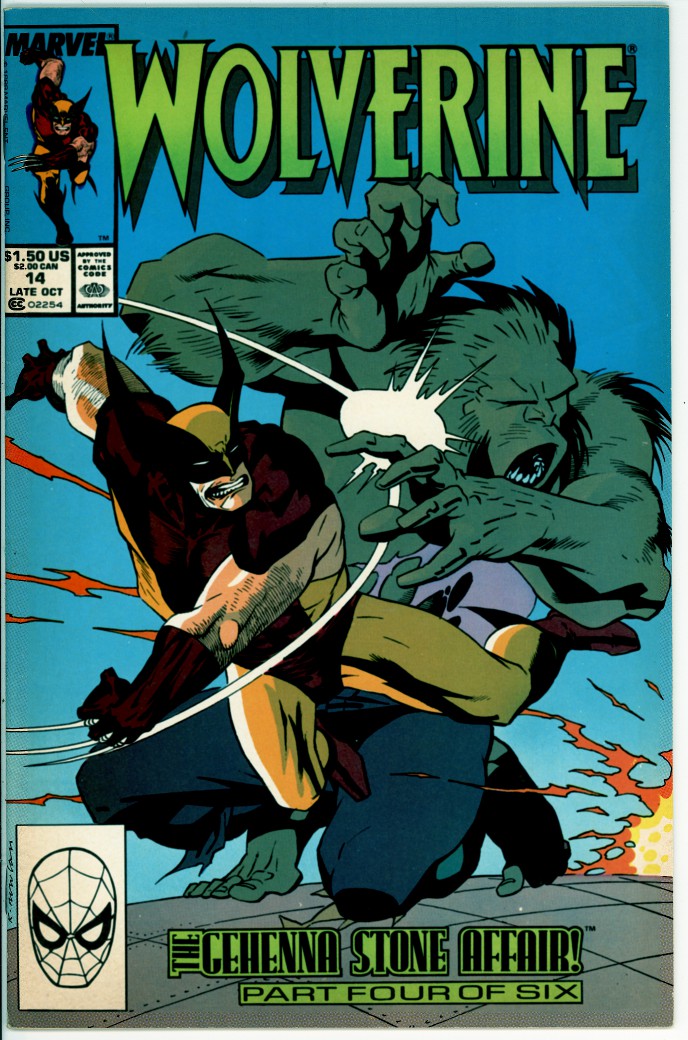 Wolverine (2nd series) 14 (VF- 7.5)