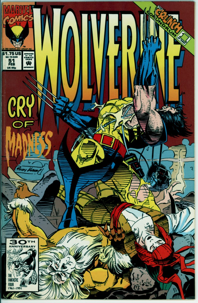 Wolverine (2nd series) 51 (VF- 7.5)