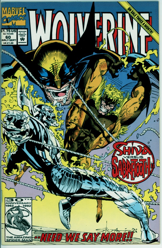 Wolverine (2nd series) 60 (NM- 9.2)