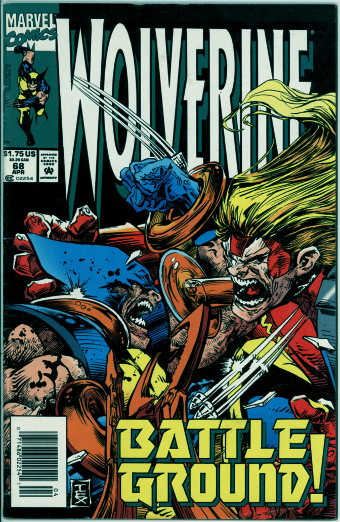 Wolverine (2nd series) 68 (VG+ 4.5)