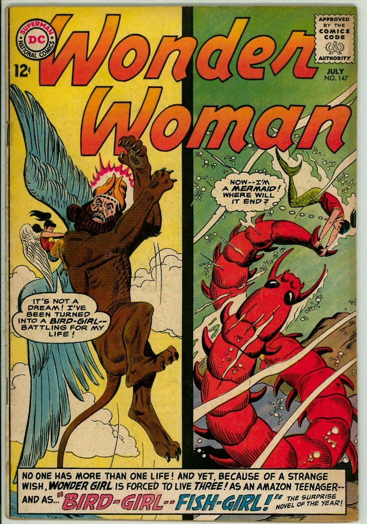 Wonder Woman 147 (VG- 3.5)