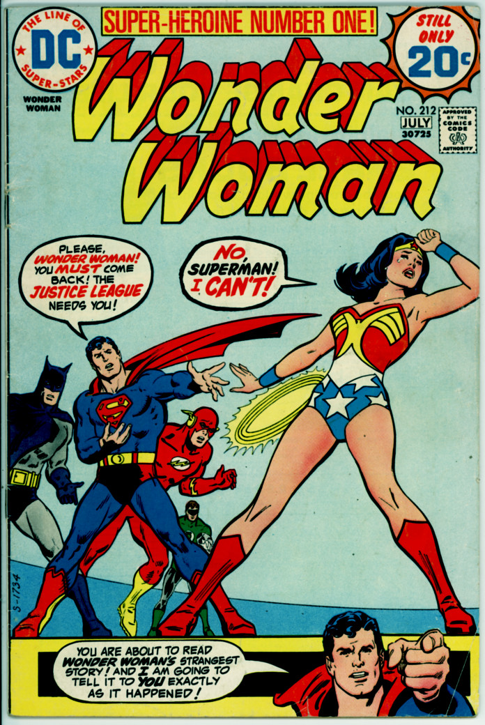 Wonder Woman 212 (VG- 3.5)