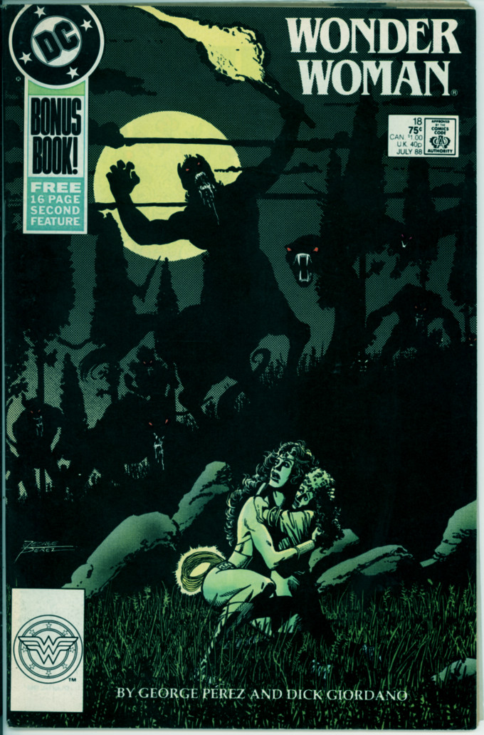 Wonder Woman (2nd series) 18 (VG/FN 5.0)