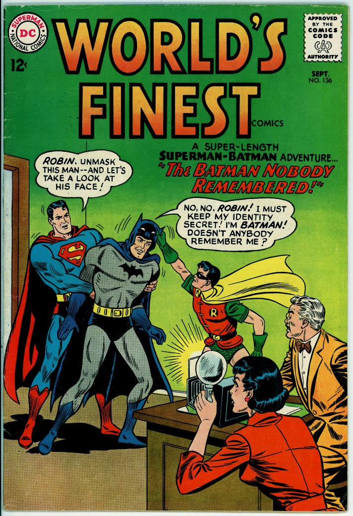 World's Finest Comics 136 (VG/FN 5.0)