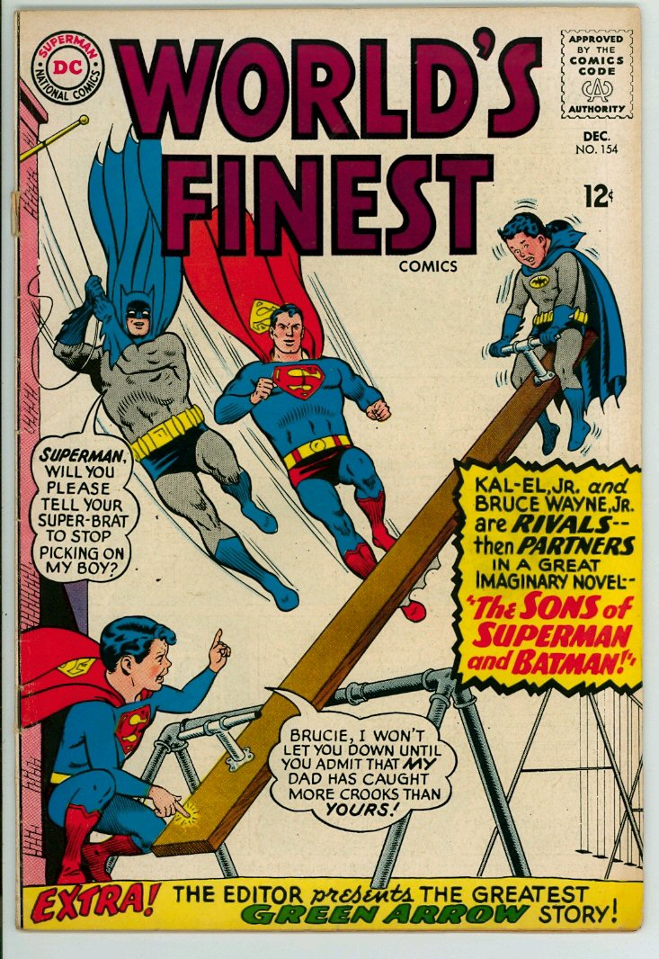 World's Finest Comics 154 (G/VG 3.0) 