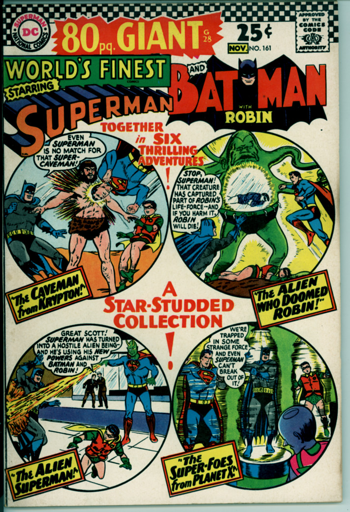 World's Finest Comics 161 (FN/VF 7.0)