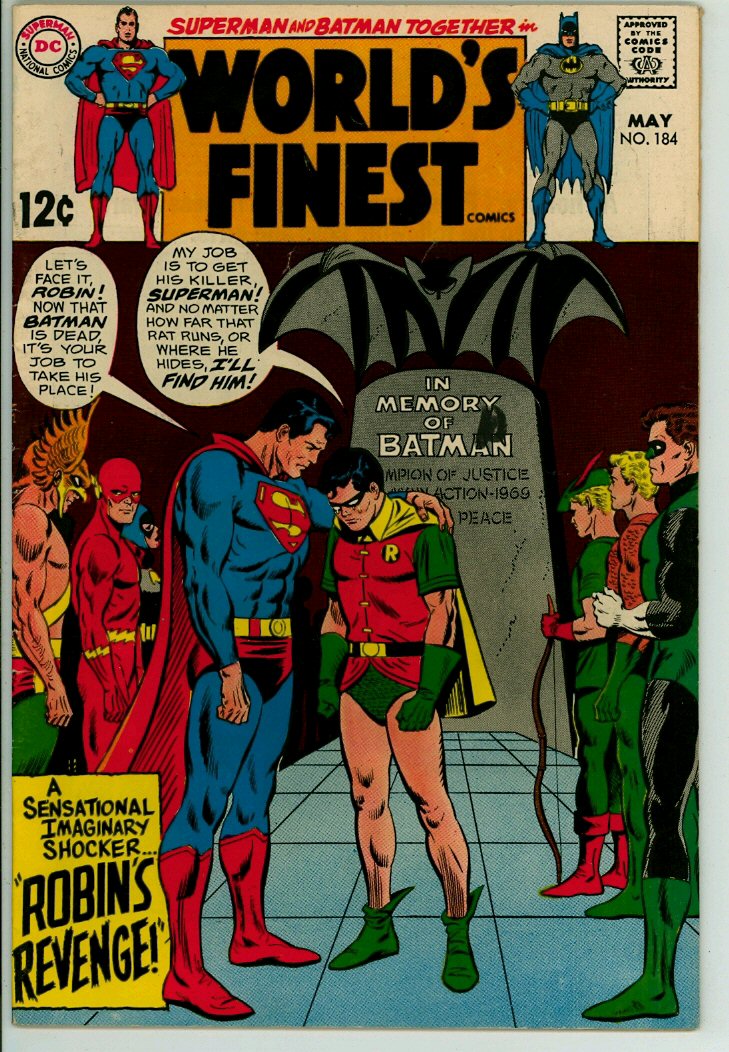 World's Finest Comics 184 (VG/FN 5.0) 