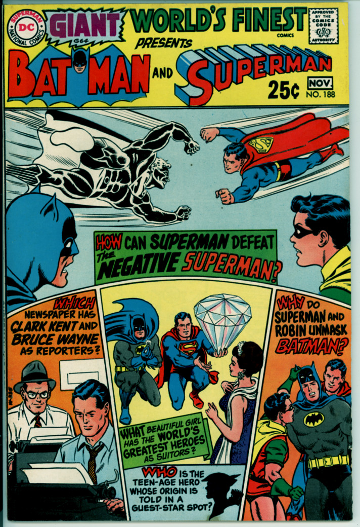 World's Finest Comics 188 (VG+ 4.5)