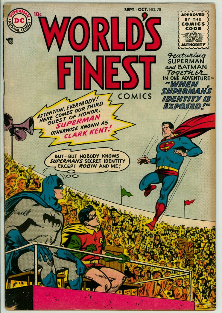 World's Finest Comics 78 (G/VG 3.0) 