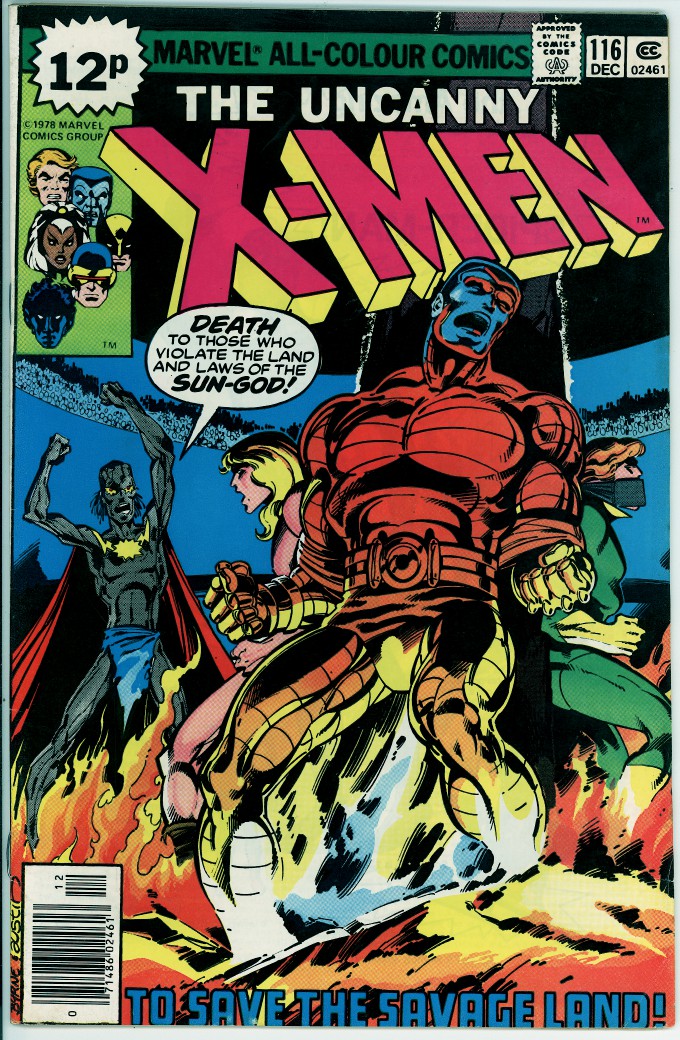X-Men 116 (FN- 5.5) pence