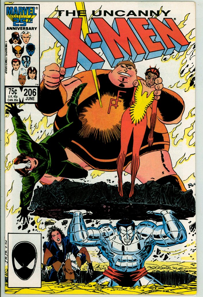 X-Men 206 (FN/VF 7.0) 