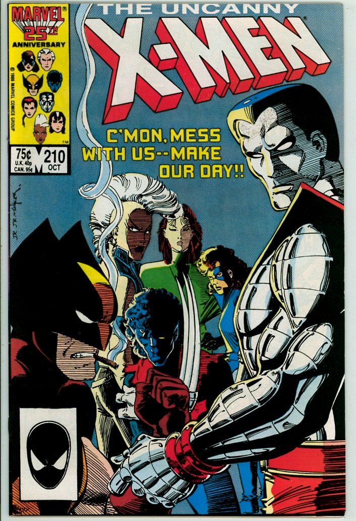 X-Men 210 (VG+ 4.5) 